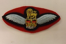 MILITARY CLOTH BADGE AAC RAF