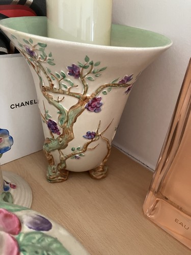 Clarice cliff trumpet vase - vase,,