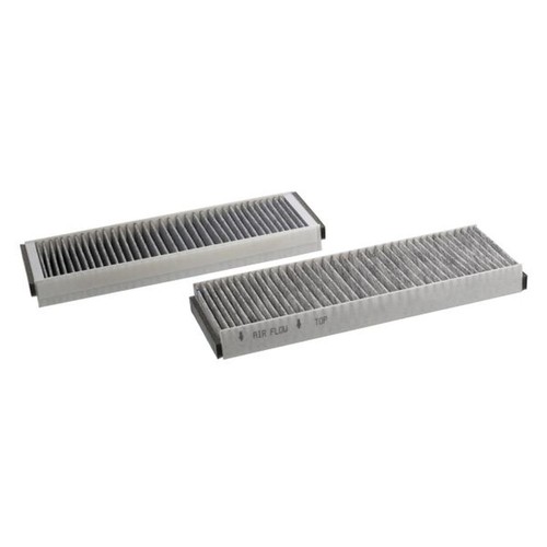 Cabin filter with - with, activated