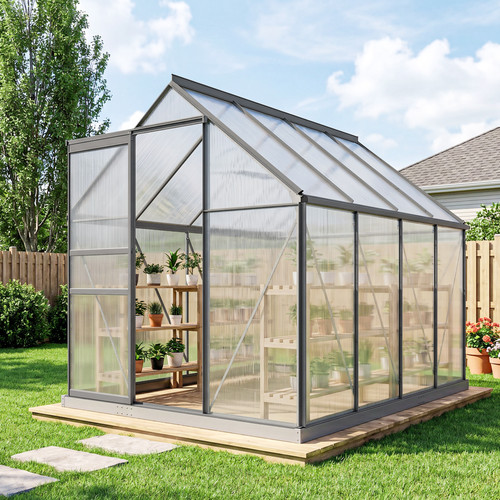 Polycarbonate walk garden - polycarbonate, walk-in