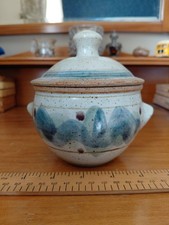 Kersey pottery bowl with lid