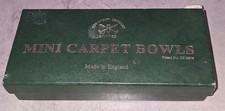 Townsend Croquet Vintage Mini Carpet Bowls  Boxed Has Some Wear