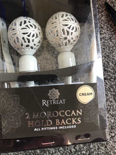 Moroccan curtain hold - hold, back