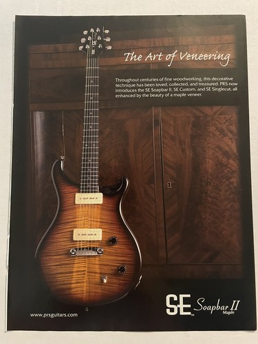 Prs guitars magazine print - prs,