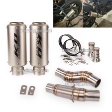 Motorcycle Exhaust Tail Muffler Mid Link Pipe For Kawasaki Z1000 Z1000SX 2010-19