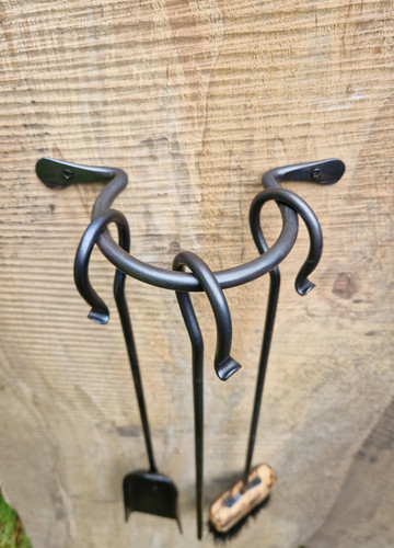 Hand forged wrought iron - hand,