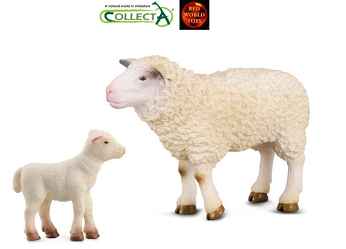 Sheep with lamb farm - sheep, toy