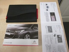 Citroen C4 Hatchback Owners Manual Handbook 2010-2015 INC SAT NAV