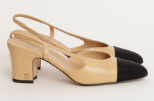 CHANEL LEATHER + GROSGRAIN