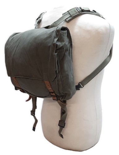Vintage army backpack cotton - backpack,