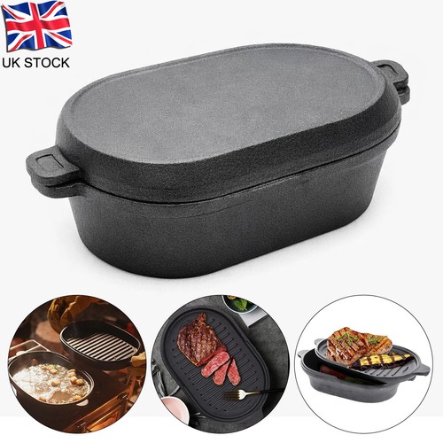 2in1 cast iron pot double - 2in1,