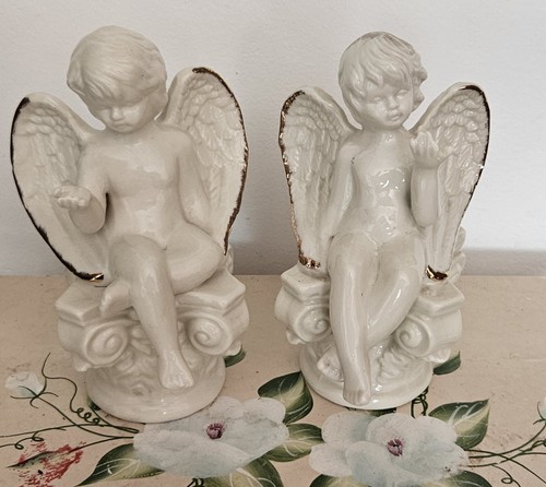Pair vintage antique - pair, of