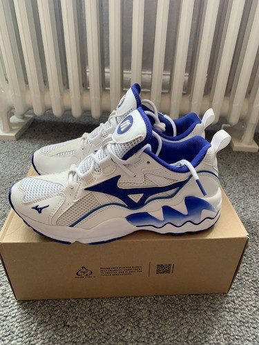 Mizuno wave rider blue white - wave, &