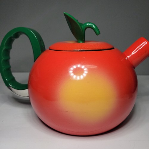 Vintage copco apple tea - tea, kettle