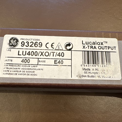 93269 lucalox 400watt son t - 400watt, son-t