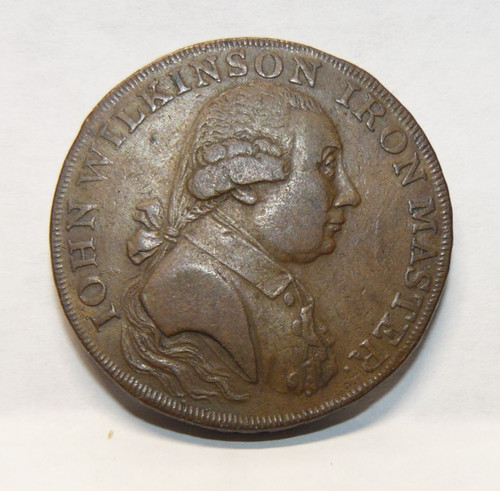 1790 half penny - 1790,