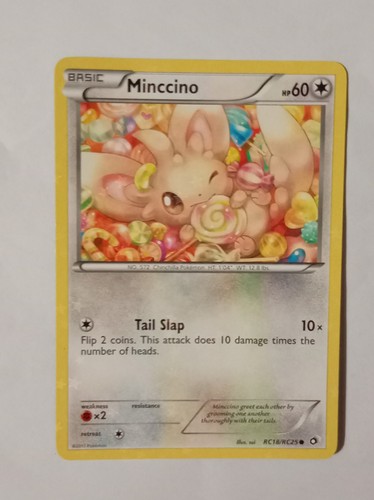 Pokemon card minccino radiant - card,