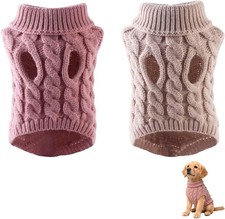 2Pcs Small Dog Jumpers Medium