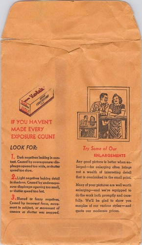 Vintage kodak film photo - vintage,