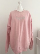 mattel pink bratz oversized bedazzled gem crewneck hoodie/jumper y2k nostalgia ♡