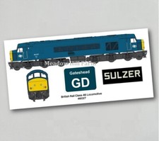 British Rail Class 46 Fridge Magnet 46027 Peak Diesel Locomotive