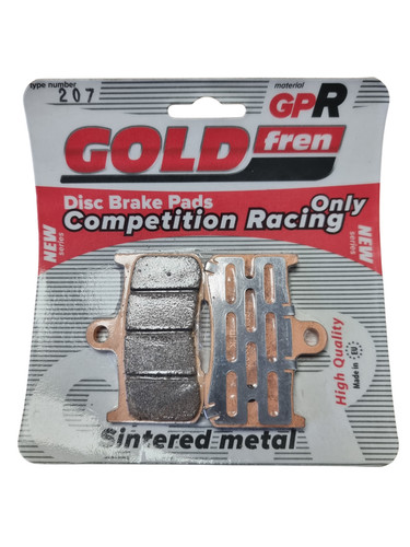 Front race brake pads track - brake,