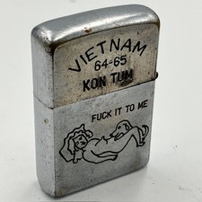 Vietnam Zippo 1964 Licking Dog