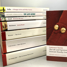 Oxford World's Classics 8 Book Bundle Homer Kafka Cervantes Woolf