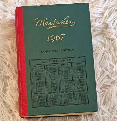 Whitaker almanack 1967 hc - whitaker's,