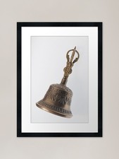 Buddha's Temple Bell Framed