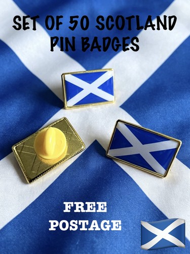 Scotland flag lapel pin badges - flag,