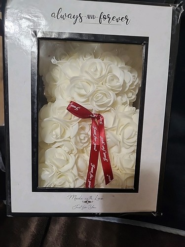 Cream rose artificial always - cream, "always