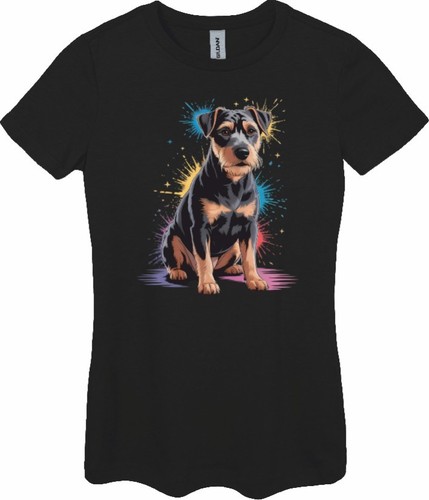 Patterdale terrier splash art - patterdale,