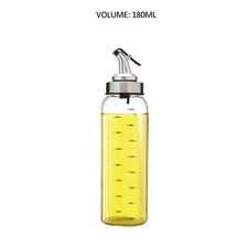 1pc Glass Olive Oil Bottle