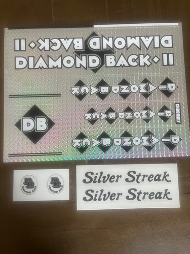 Diamond back silver - , streak