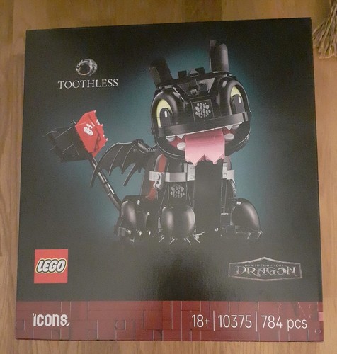 Lego icons 10375 toothless - lego,