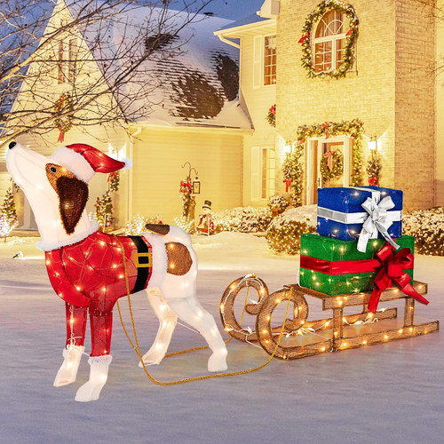 Light christmas decoration - light,