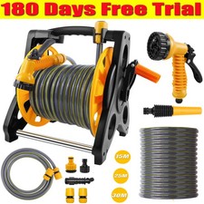 Compact garden hose reel 15m - garden,