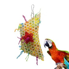  Bird Colorful Chewing Toys Parrot for Small Parrots Rope Hanging