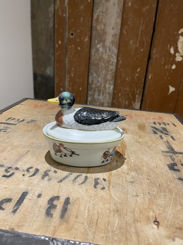 Past times ceramic duck shaped - past,
