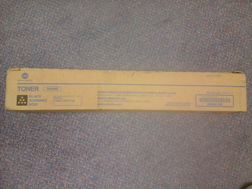Genuine konica minolta tn324k - genuine,