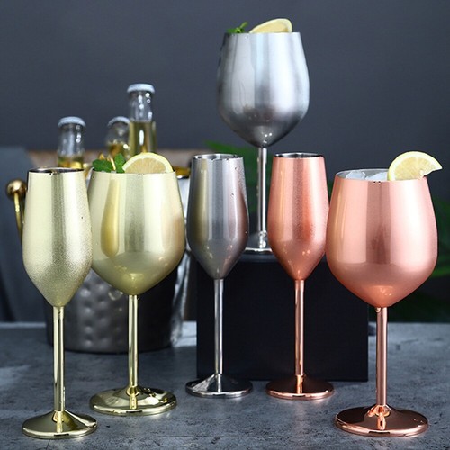 Stainless steel champagne cup - steel,