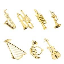 7 Pcs Mini Plastic Musical