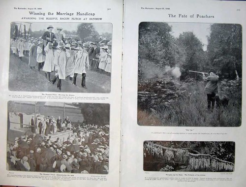 Old antique print - old, 1906