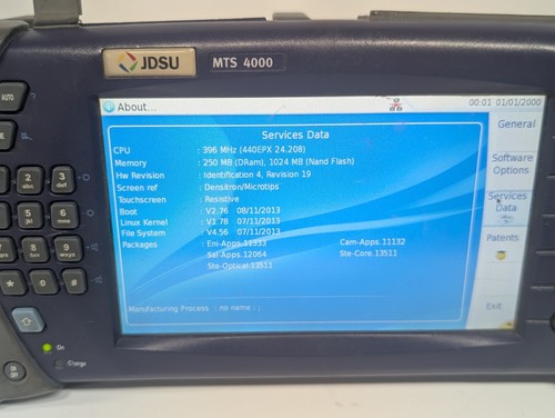 Viavi mts 4000 mainframe - mts, jdsu