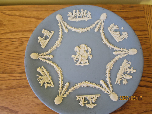 Wedgwood blue jasper ware - jasper,