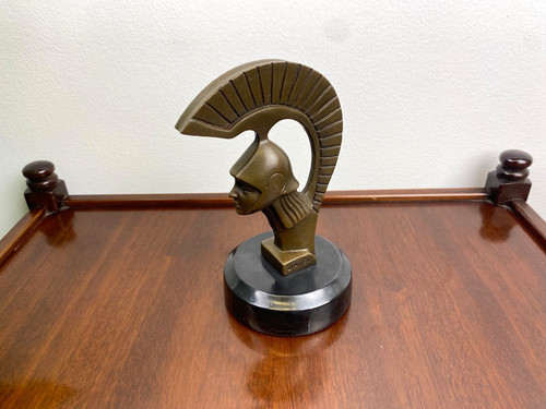 Bronze sculpture spartan - bronze,