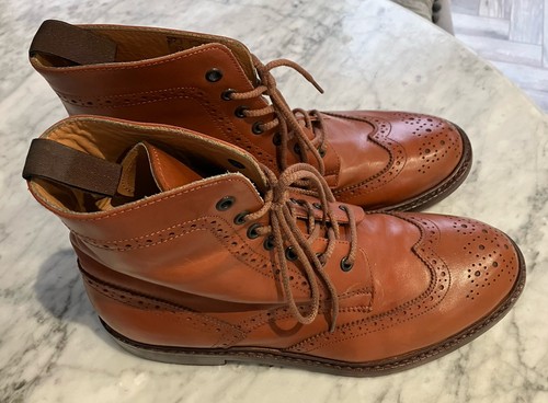 John white all leather brogue - all,