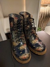 Golddigga Boots Size 5 Floral