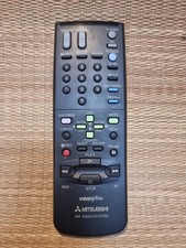 MITSUBISHI RM M402010V-57502 TV & VCR REMOTE CONTROL Tested & Working